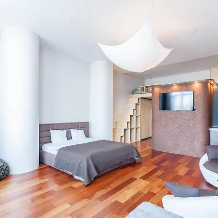 Loft Studio With Sauna By Urban Rent Apartment